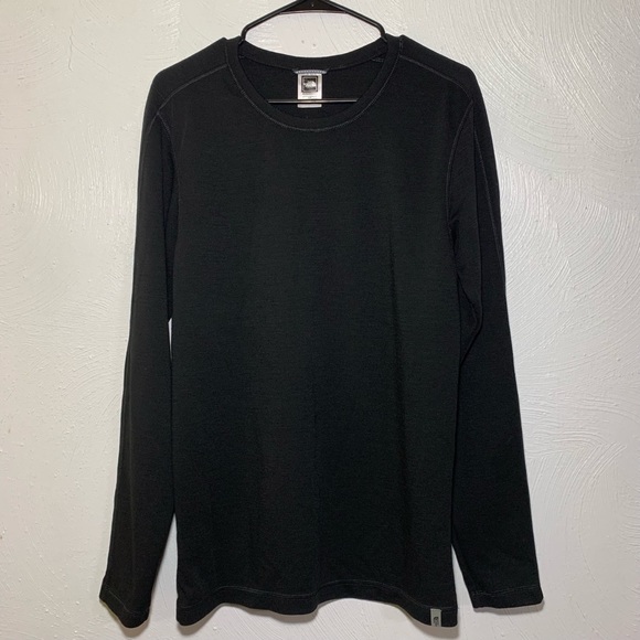 The North Face Merino Wool Crewneck Sweater in Black - Picture 1 of 7